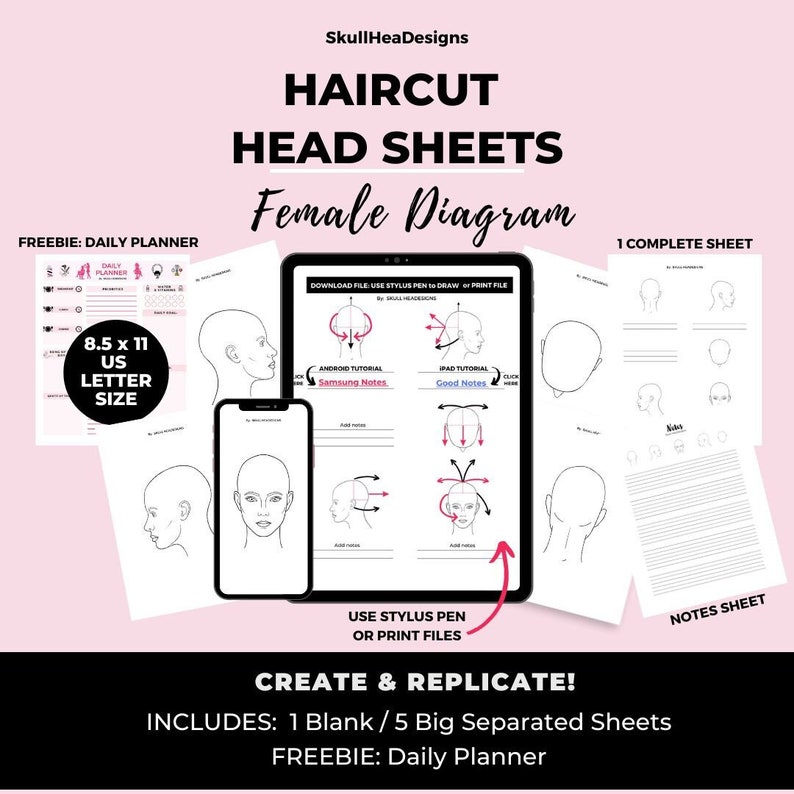 Female Haircutting Head Sheets - Il 794xN.4547951756 Cqrt