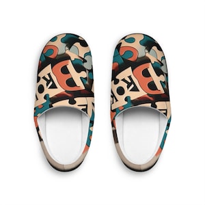 Cozy Flannel Fleece Slippers: Fun Design Lounge Slides
