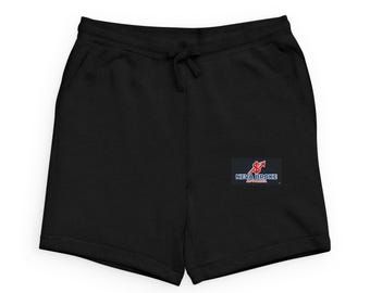 Pantalones cortos deportivos con logo de Nashville Skateboard / Pantalones cortos deportivos de felpa negra