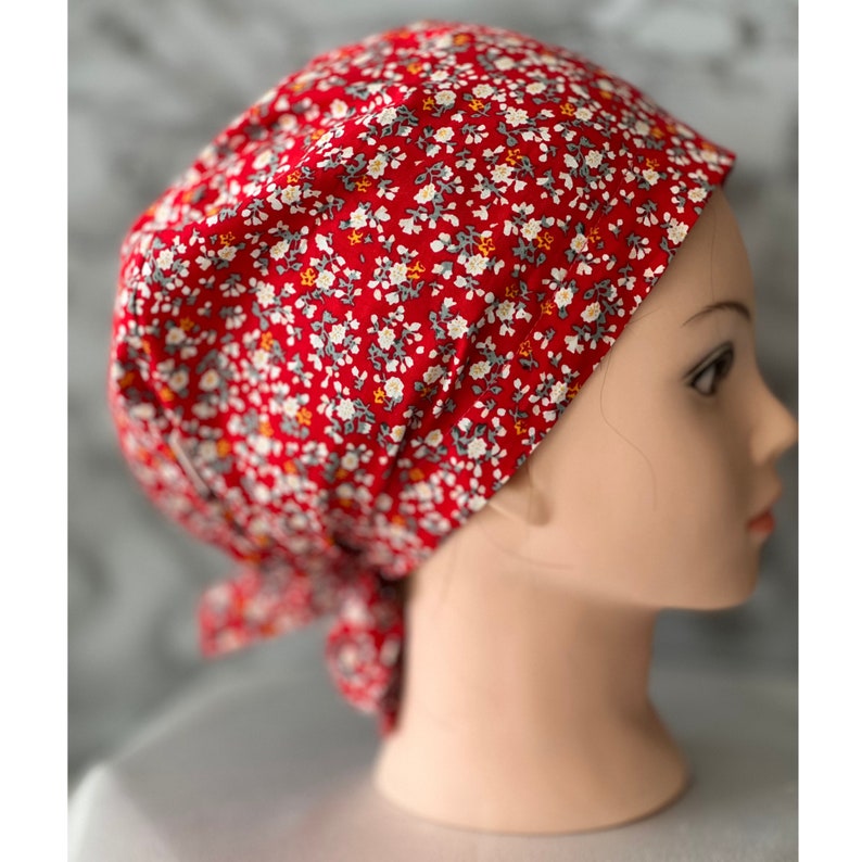 Women's Scrub Caps/cotton Scrubs/slouchy Cap/surgical Etsy