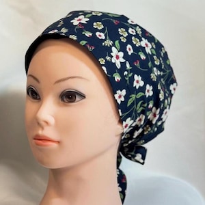 女性用スクラブキャップ/コットンスクラブ/スラウチキャップ/スクラブキャップ/看護師ギフト/ミディアム/ロングヘアスクラブキャップ/ケモハット/調節可能なスクラブキャップ