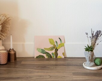 Pink Cactus - Photo print