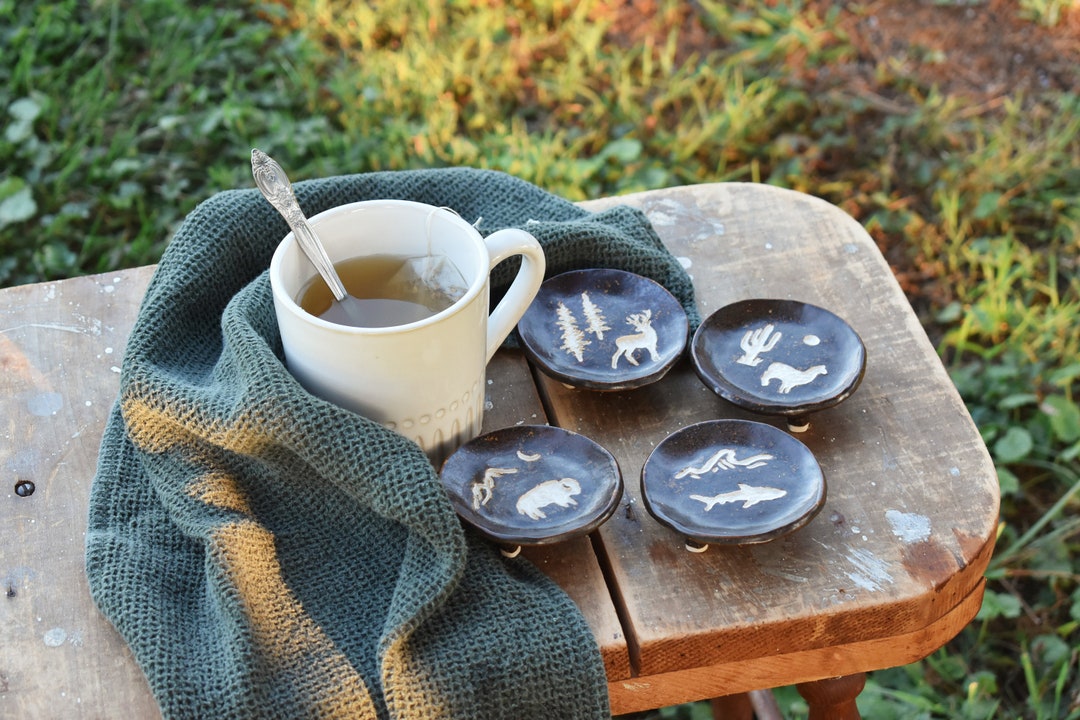 Ceramic Animal Plates Etsy