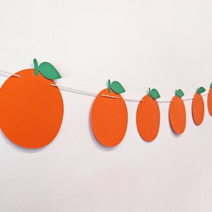 Orange Baby Shower Banner, Little Cutie Baby Shower Garland, Little Cutie Baby Sprinkle Banner, Little Cutie Gender Reveal Banner, Oranges