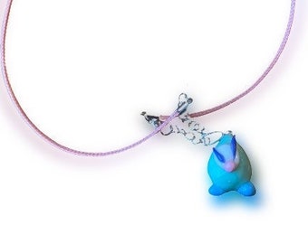 water_imp pendant necklace