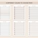 WEEKLY MEAL PLANNER Printable, A5 Planner Inserts, Instant Download ...