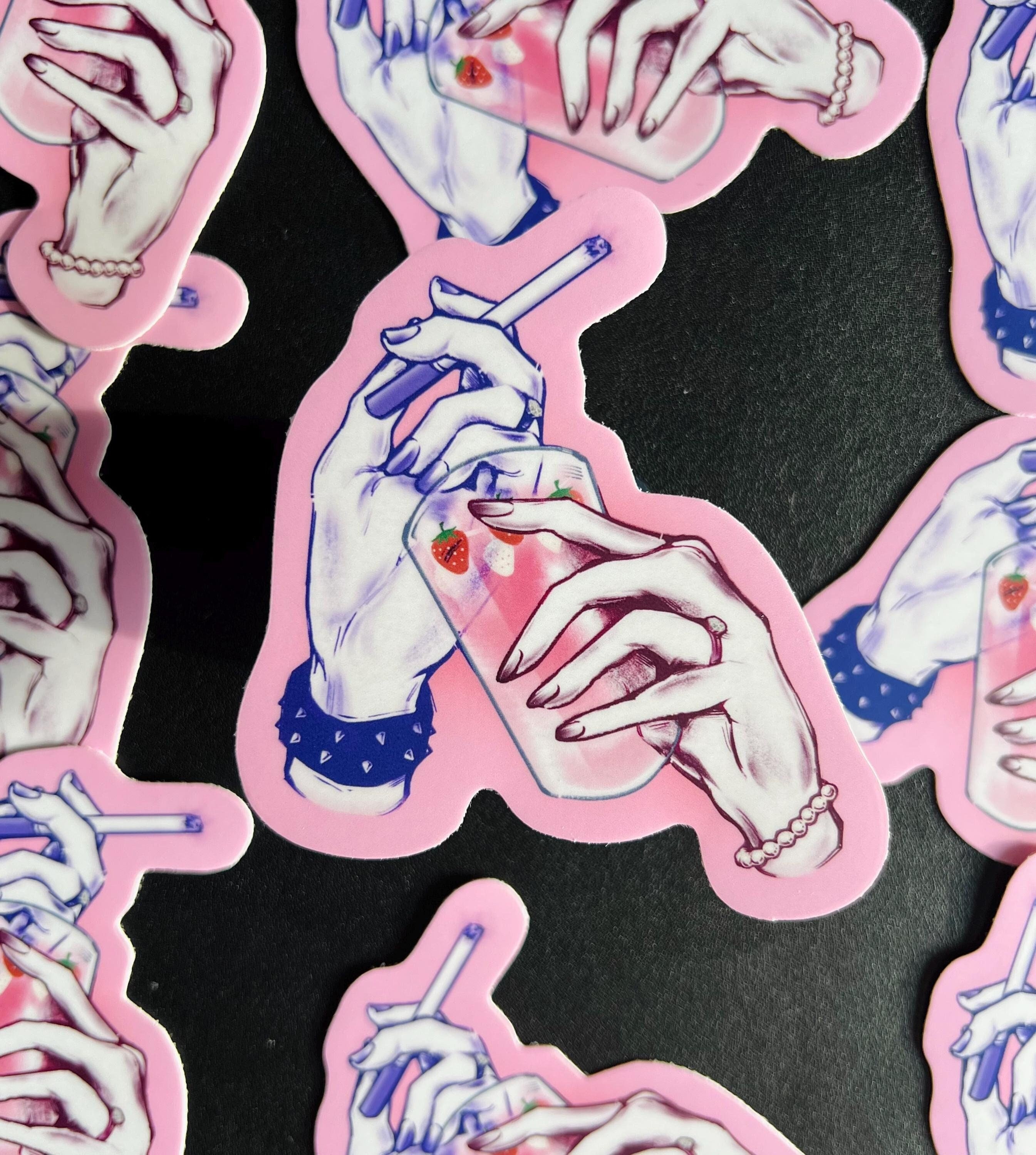 Nana Waterproof Sticker - Etsy