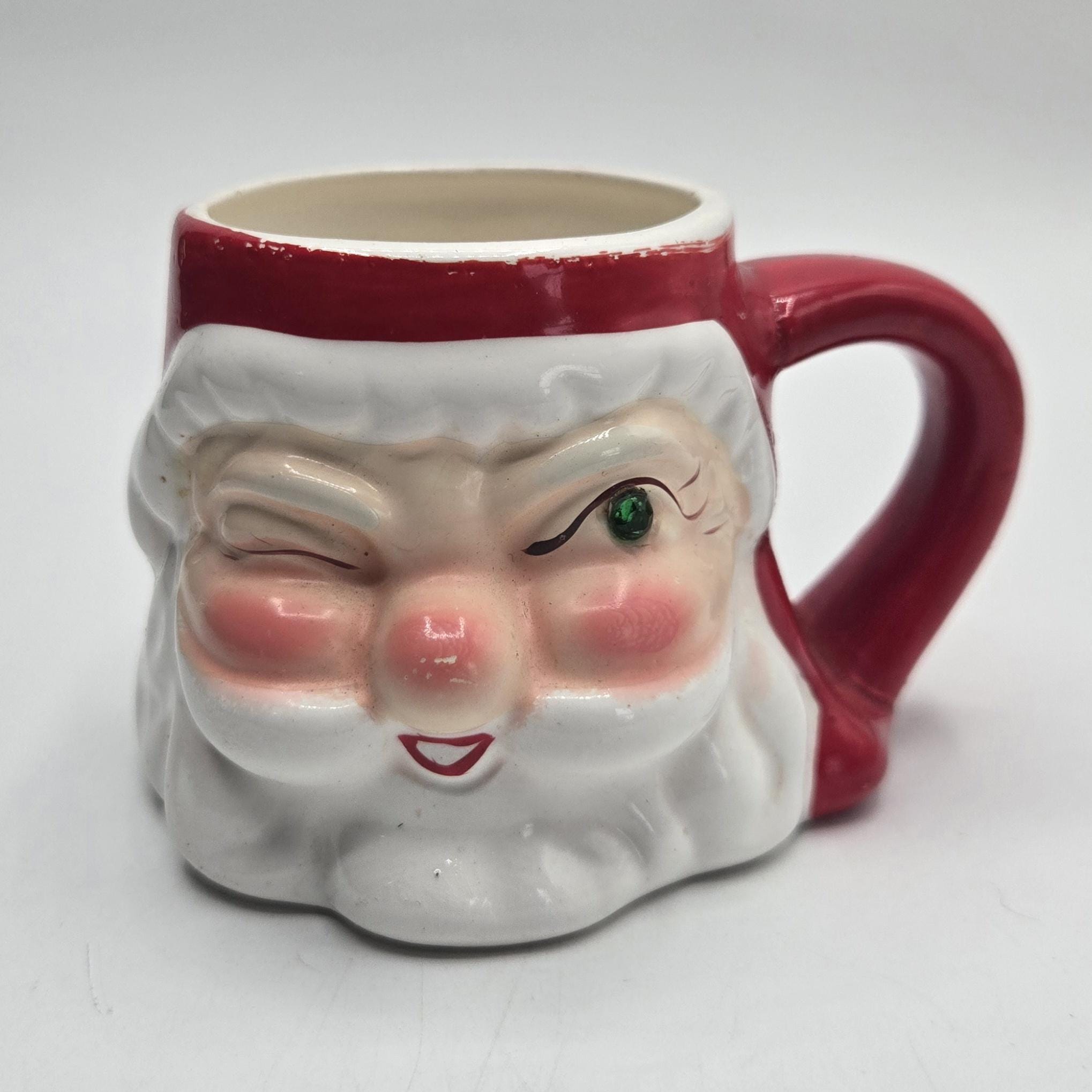 Rare Vintage Santa Mug - Etsy