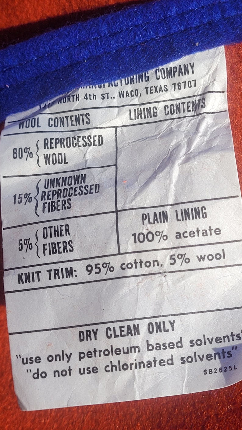 Vintage Varsity Letter Wool Stadium Blanket 58x58 W Embroidered Name