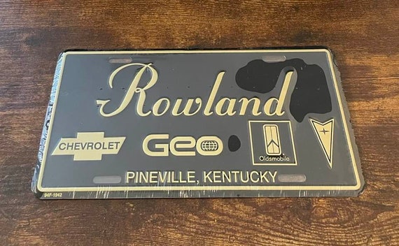 Vintage Oldsmobile Booster License Plate Rocket Toronado Vintage Oldsmobile Booster License Plate Rocket Toronado