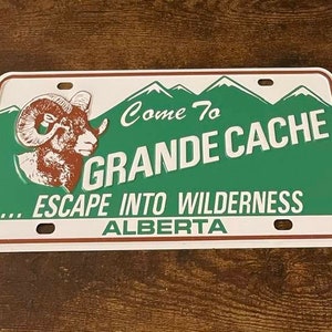 Grande Cache Alberta Canada Escape Into Wilderness Mountains Ram Goat