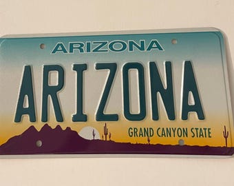 アリゾナ州 お土産 ナンバープレート グランドキャニオン州 - Etsy 日本