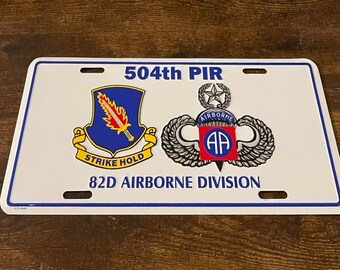 504e PIR Airborne 82D Airborne Division Strike Hold Fort Bragg North Carolina Vintage Militair
