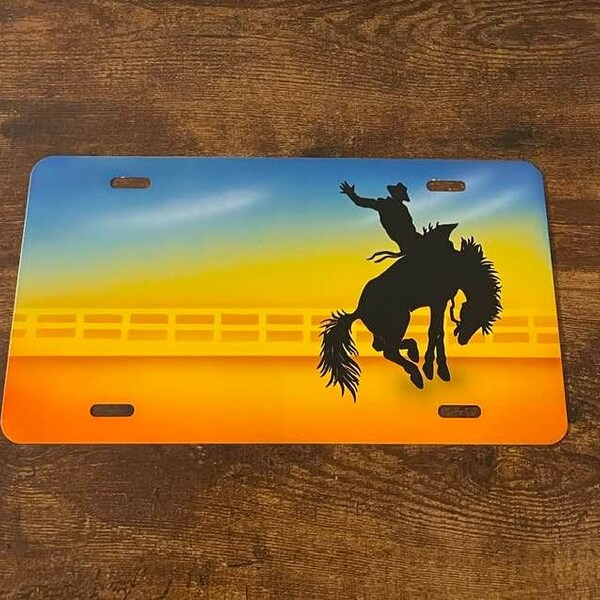 Bucking Bronco Vintage Etsy