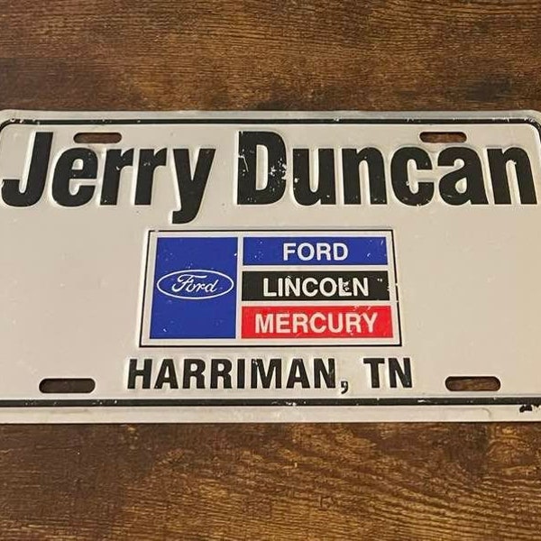 Ford License Plate Etsy