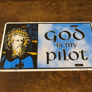 Deus é meu piloto Booster Matrícula Igreja Religiosa Escola Dominical Professor Fé Fiel