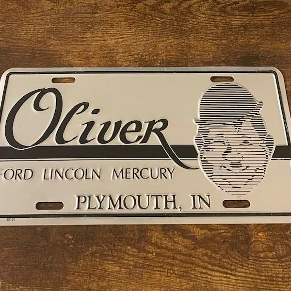 Ford Dealer Plate Etsy