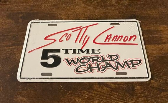 Scotty Cannon 5 Time World Champ IHRA Racing Race Car Driver Drag
