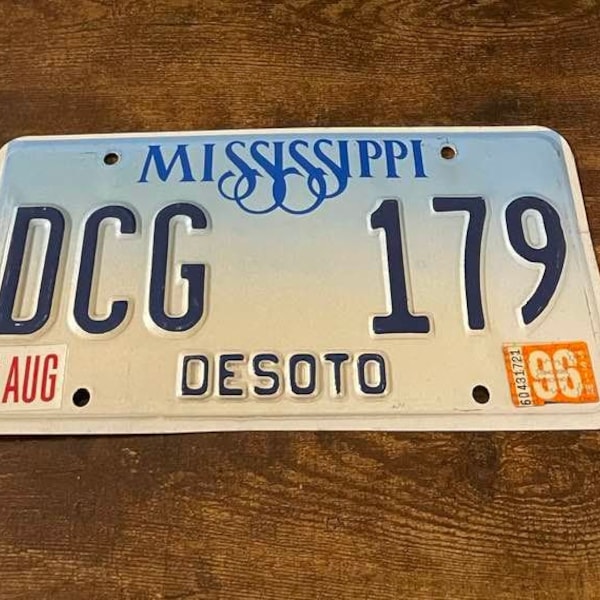 Oliver License Plate Etsy