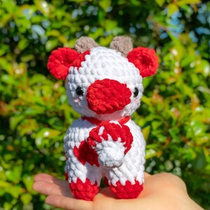 Patrón de Ganchillo 3n1 Vaca Patrón PDF Amigurumi Ganchillo Vaca imagen 8