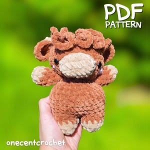 Gehaakt hooglandkoepatroon Haakpatroon amigurumi koe (pdf)