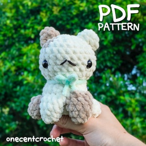 Cat Crochet Pattern Crochet Cat in Hat Pattern Kitty plush