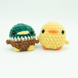 2n1 Duck Crochet Pattern - NO SEW Amigurumi Duck PDF Pattern image 2