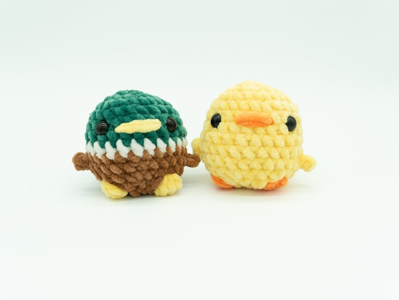 2n1 Duck Crochet Pattern - NO SEW Amigurumi Duck PDF Pattern image 2