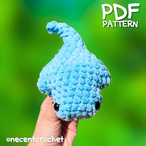 Crochet Stingray Pattern - Amigurumi Manta Ray Sea Creature Crochet Pattern