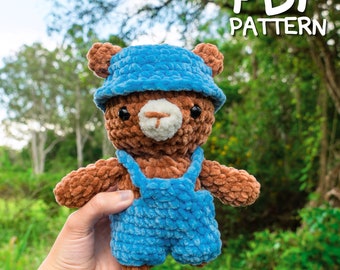 Crochet Pattern Bear PDF Pattern Amigurumi Teddy Crochet Pattern Baby Shower gift Teddy bear Pattern