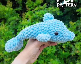 ハンドメイド　夏　編みぐるみ　インテリア　置物　海の生き物　イルカ ハンドメイド 夏 編みぐるみ インテリア 置物 海の生き物 イルカ