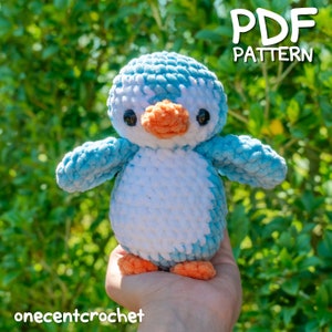Häkelanleitung Pinguin PDF-Anleitung Niedliche Pinguin-Anleitung Amigurumi-Plüschtier