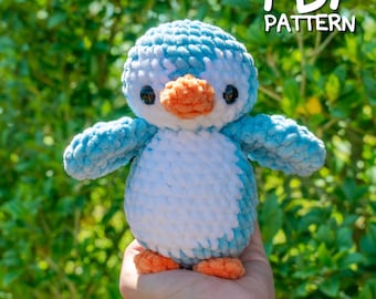 Crochet Pattern Penguin PDF Pattern Cute Penguin Pattern Amigurumi Plushie