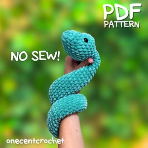 Ormvirkningsmönster - Amigurumi Ormvirkningsmönster PDF