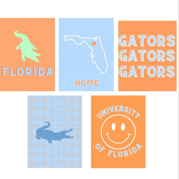 Florida Gators Wall Decor Etsy