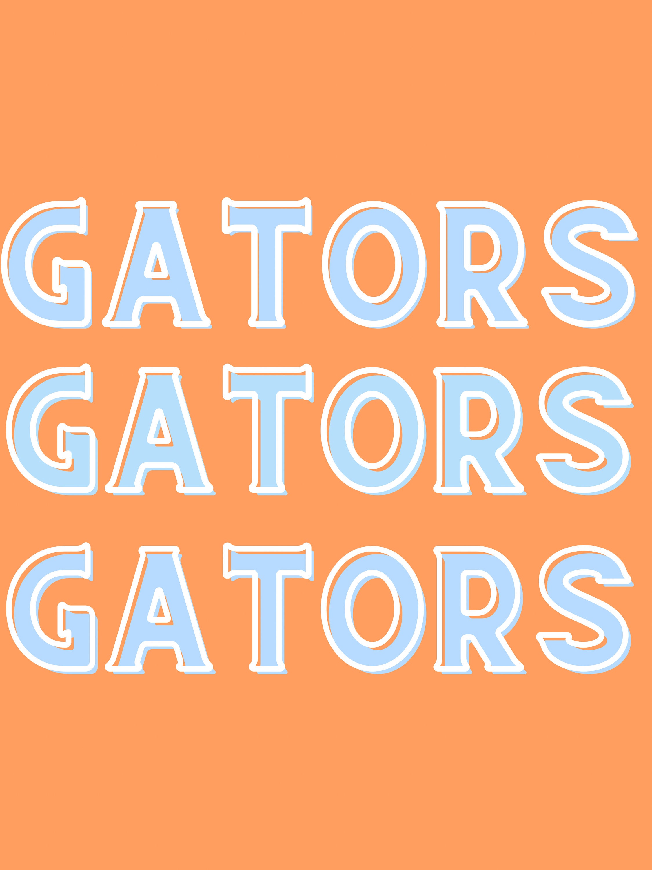 Florida Gators Wall Decor Etsy