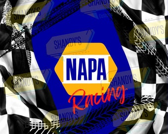 Napa racing logo wrap png