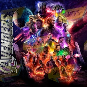 Marvel png wrap 20oz straight tumbler