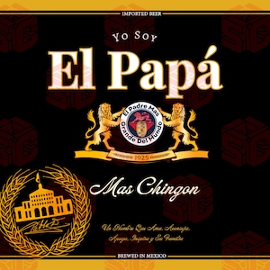 El Papá/El Jefe 20oz tumbler png wrap