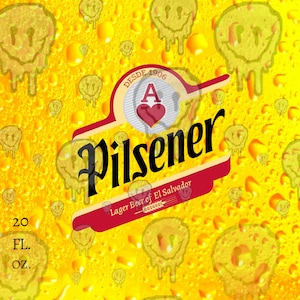 Pilsener Beer Skinny Tumbler 20 oz, El Salvador