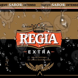 Regia Beer Skinny Tumbler Wrap 20oz El Salvador