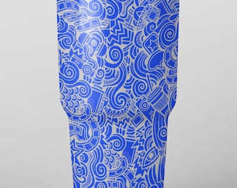 Movie Lovers Full Wrap Design Laser Files for Tumblers, Bottles, Cups or Glasses