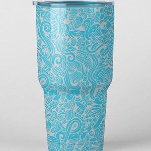 EASTER Full Wrap Design Laser Files for Tumblers, Bottles, Cups or Glasses