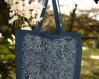 Outer Space Squarish Design Laser Files for Engraving