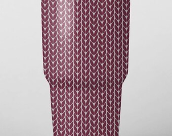 Knitting Full Wrap Design Laser Files for Tumblers, Bottles, Cups or Glasses