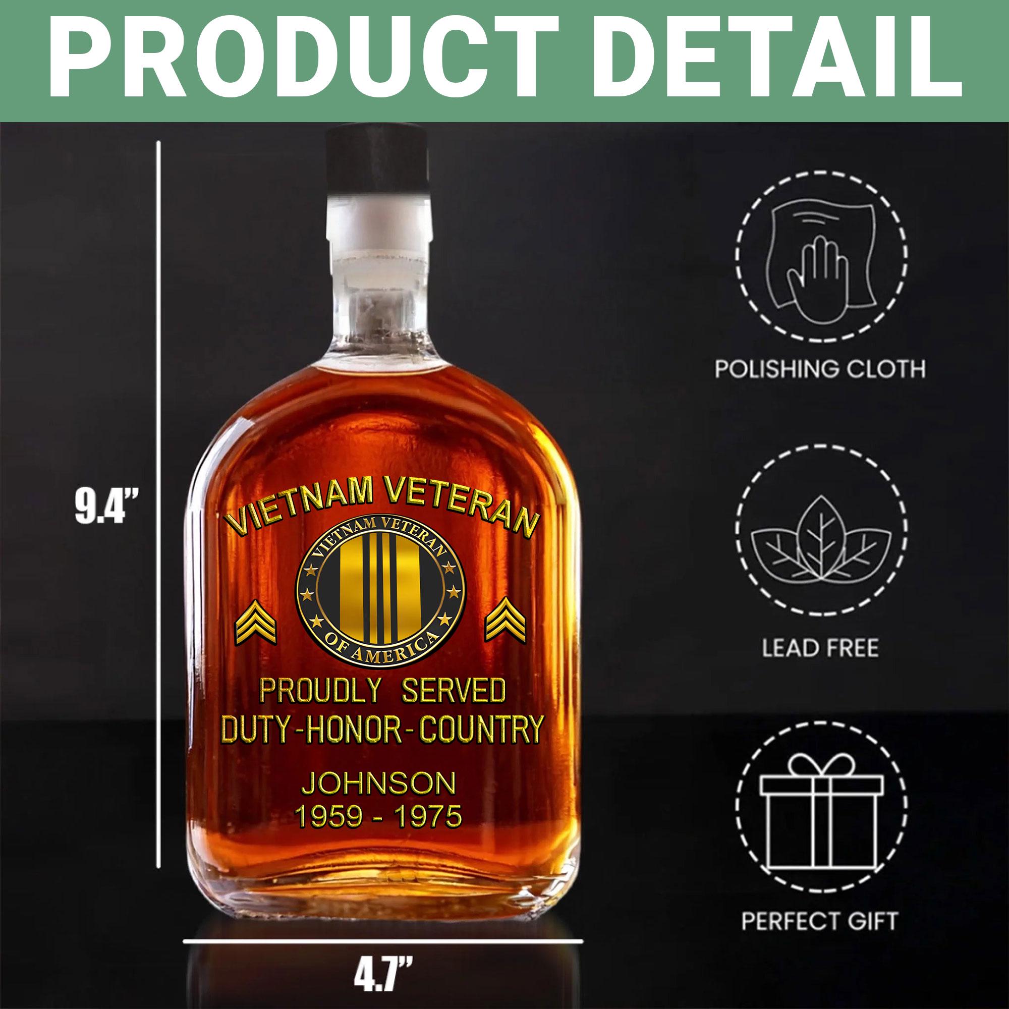 Bouteille De Whisky En Verre Gravée En Forme De Grenade Militaire, 300 Ml, Design étanche Et Durable, Carafe à Whisky à Thème Militaire Pour Le Memorial Day | Rakuten
