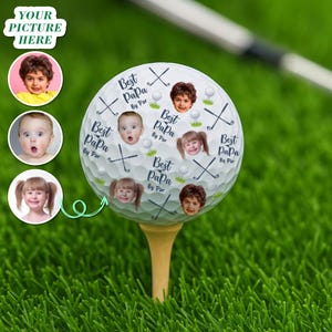 Custom Golf Balls, First Fathers Day Golf Balls, New Dad Gift, Golf Gift, Gift for Father, Dad Golf Ball, Fathers Day Gifts, Best Dad By Par