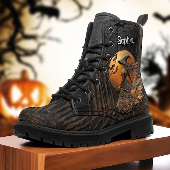 Botas Goticas Botas Tipo Bruja Botas De Piel Sintética