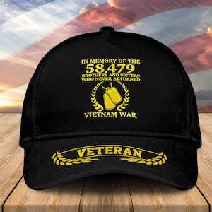Personalisierte Name Vietnam 2Dprinted & gestickte Kappe, US Militär Cap Geschenk für Papa, Opa, veteranen Tagesgeschenk, Vatertagsgeschenk für Männer