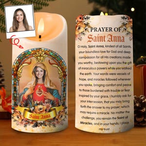 Custom Saint Candles - Etsy Australia